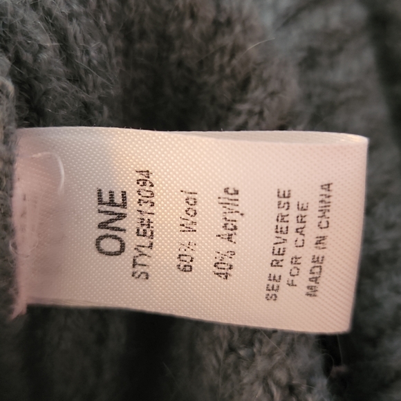 Vivian Teal Blue One Size Flowy Sweater - Picture 6 of 9